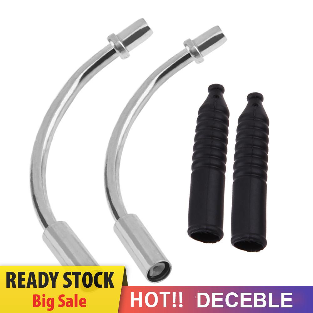 Set 2 ống bẻ cong/ 2 vỏ bọc dây phanh xe đạp leo núi
