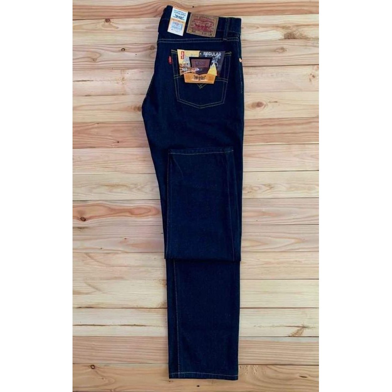 Quần Jean Nam Màu Đen Regular Levis Standard 505