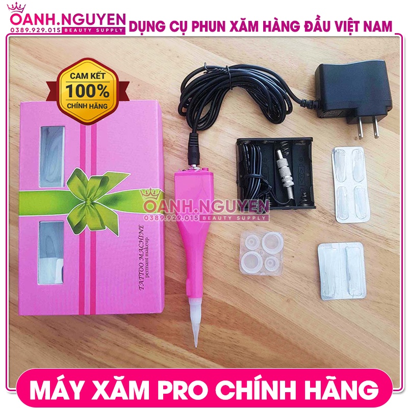 Máy Xăm PRO Chính Hãng Sài Gòn/ Máy Pro Phun Tán Bột, Tạo Hạt Lông Mày