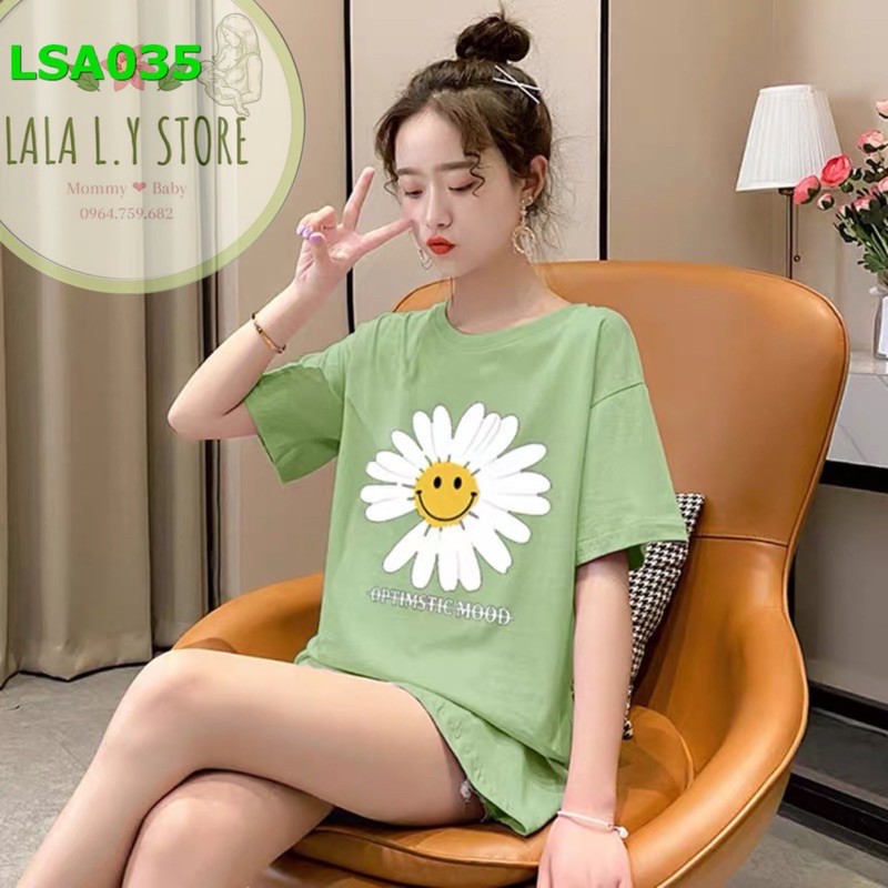 Áo cho con bú, áo thun cotton cho bé ti MẪU MỚI, hàng chuẩn LALA L.Y Store LSA035