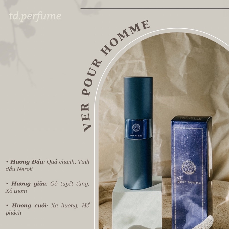 VER POUR HOMME (Nam) - Nước hoa mini 20ml