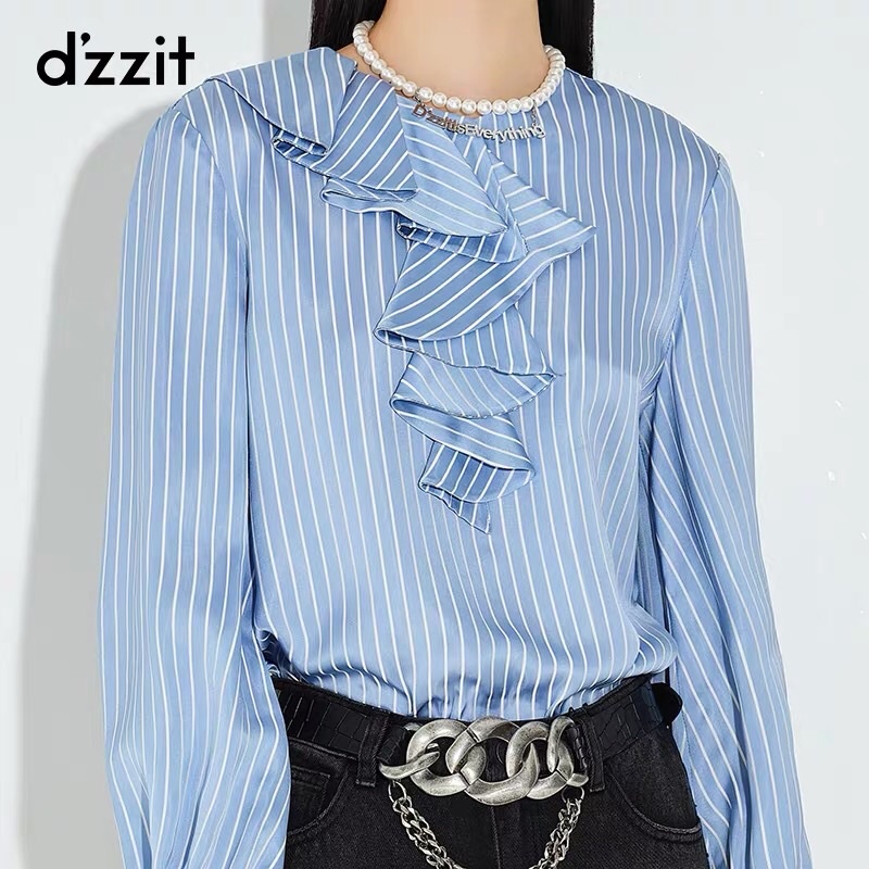 Áo sơ mi xanh Dzzit