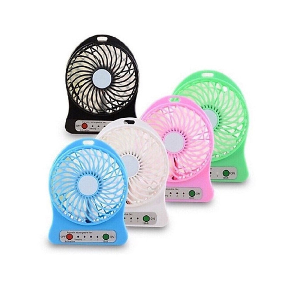 Quạt Sạc Tích Điện Mini 3 Tốc Độ