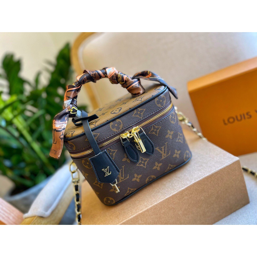 Túi Trống Cặp Lồng Size 19 Chất Da Mềm Đựng Vừa Điện Thoại Tặng Kèm  khăn Lụa Hàng Full bocx  MSP239