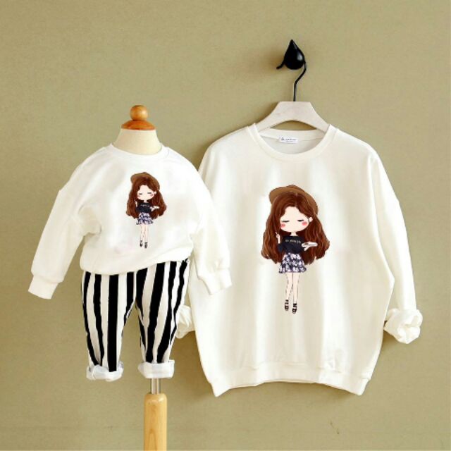 sET Áo đôi 2 mẹ con