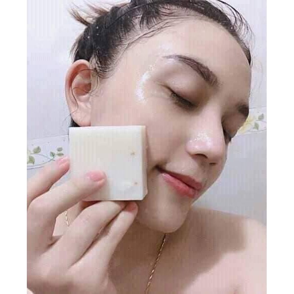 Xà Bông Cám Gạo Thái Lan 65gr Giúp Da Sáng Mịn Đều Màu