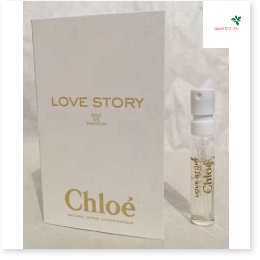 [Mã GG] [ Vial ] Mẫu Thử Nước Hoa Chloé Love Story Eau De Parfum Natural Spray Vaporisateur