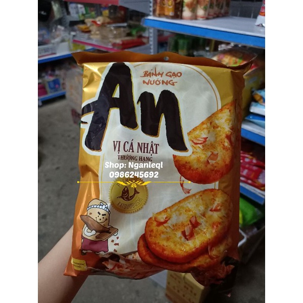 Bánh Gạo An vị cá Nhật gói 100.8g