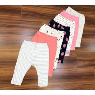 SET 5 chiếc    quần Legging bé gái 0-3 tuổi ,xuất dư combodia,co dãn tốt chất vải xuất dư mềm đẹp