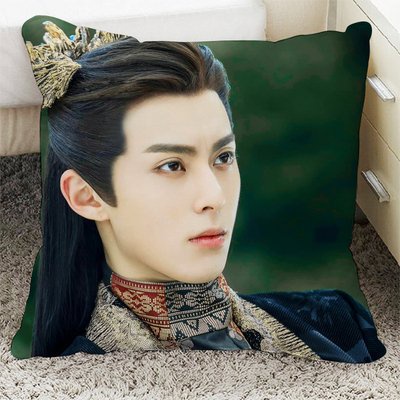 Gối IN HÌNH THƯƠNG LAN QUYẾT VƯƠNG HẠC ĐỆ NGU THƯ HÂN gồm cả vỏ và ruột chất đẹp tiện lợi phim cổ trang hoa ngữ