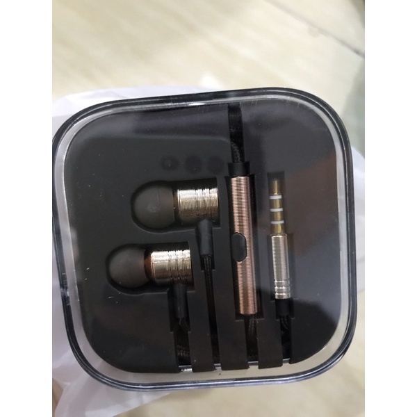 Tai Nghe Xiaomi Piston Dây Dù Thời Trang Nghe Hay và Êm Tai – Giá Siêu Rẻ