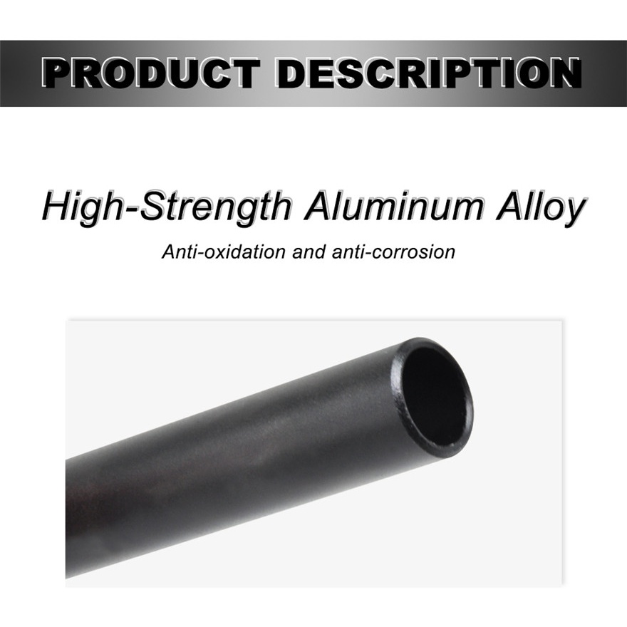 Thanh tay lái xe đạp LITEPRO hợp kim nhôm 25.4mm x 580mm tiện lợi