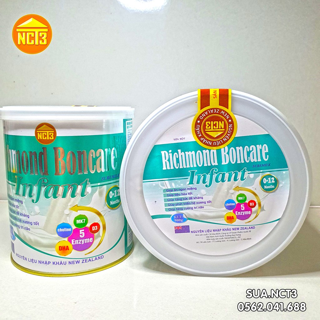 Sữa Richmond Infant 400g  {Sản Phẩm Chính Hãng NCT3}