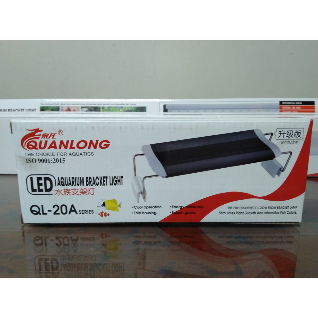 Đèn led trắng và màu QUANLONG 20cm, phiên bản cải tiến.