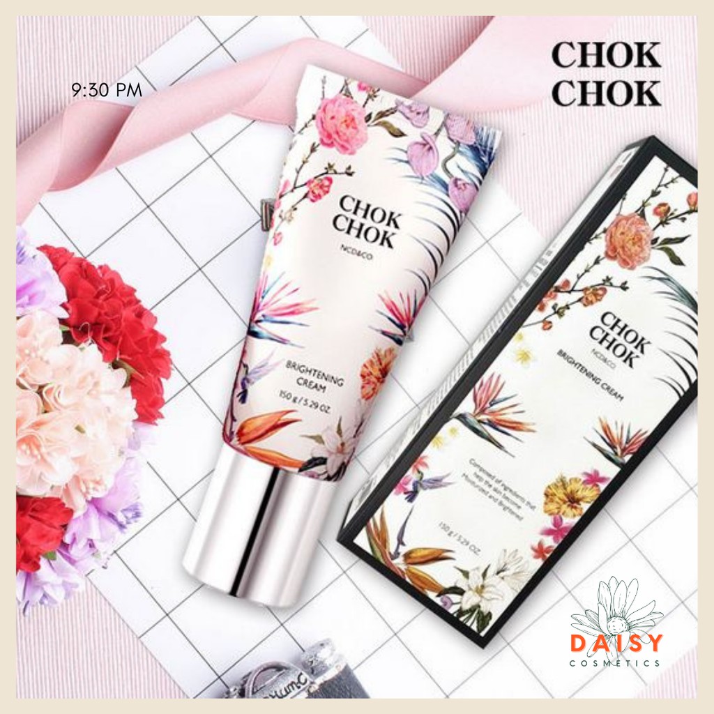 Kem dưỡng trắng toàn thân Chok Chok (150g)