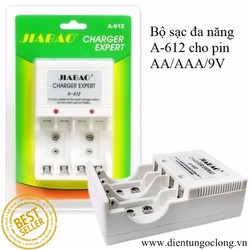 DOCK SẠC BIN AA HOẠC AAA ( TẶNG 4 VIÊN PIN SONY AA HOẠC AAA)