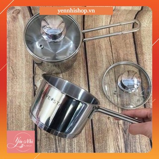 Nồi quánh inox cao cấp Fivestar 3 đáy 16cm dùng được bếp từ
