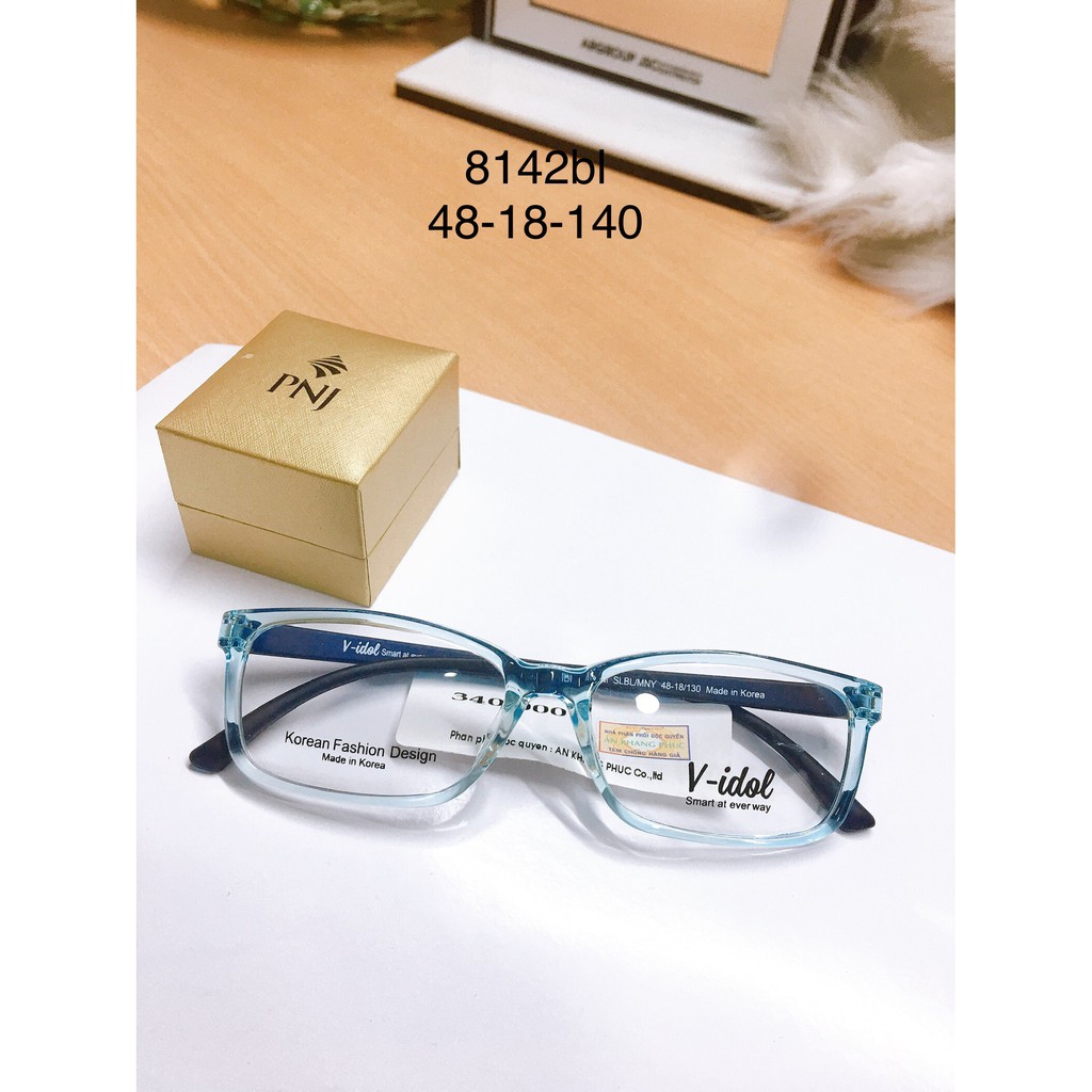 Gọng kính nhựa bé chính hãng V IDOL V8142JMSLBL- tặng hộp