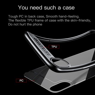 Ốp lưng iphone X hãng Baseus Suthin Case
