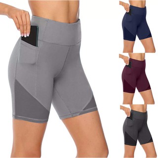 Đồ tập gym, yoga - Quần đùi ngố lưới túi