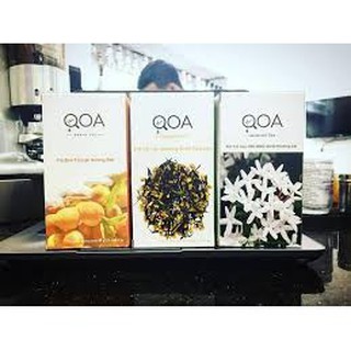 Trà Túi Lọc QOA Gạo Lứt/ Hương Đào/ Hương Nhài 50gr (25gói x 2g)