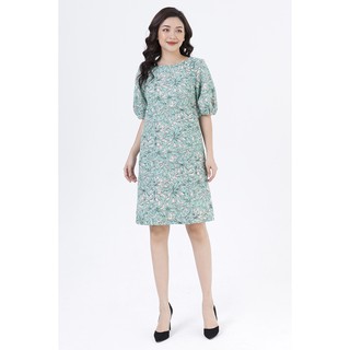 De Leah - Đầm Suông Tay Bồng - Thời trang thiết kế