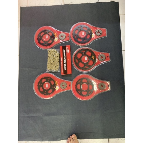 Nhông sên dĩa redleo đủ loại xe draem - rs-satria- ex11 ex 15 winet- sirius