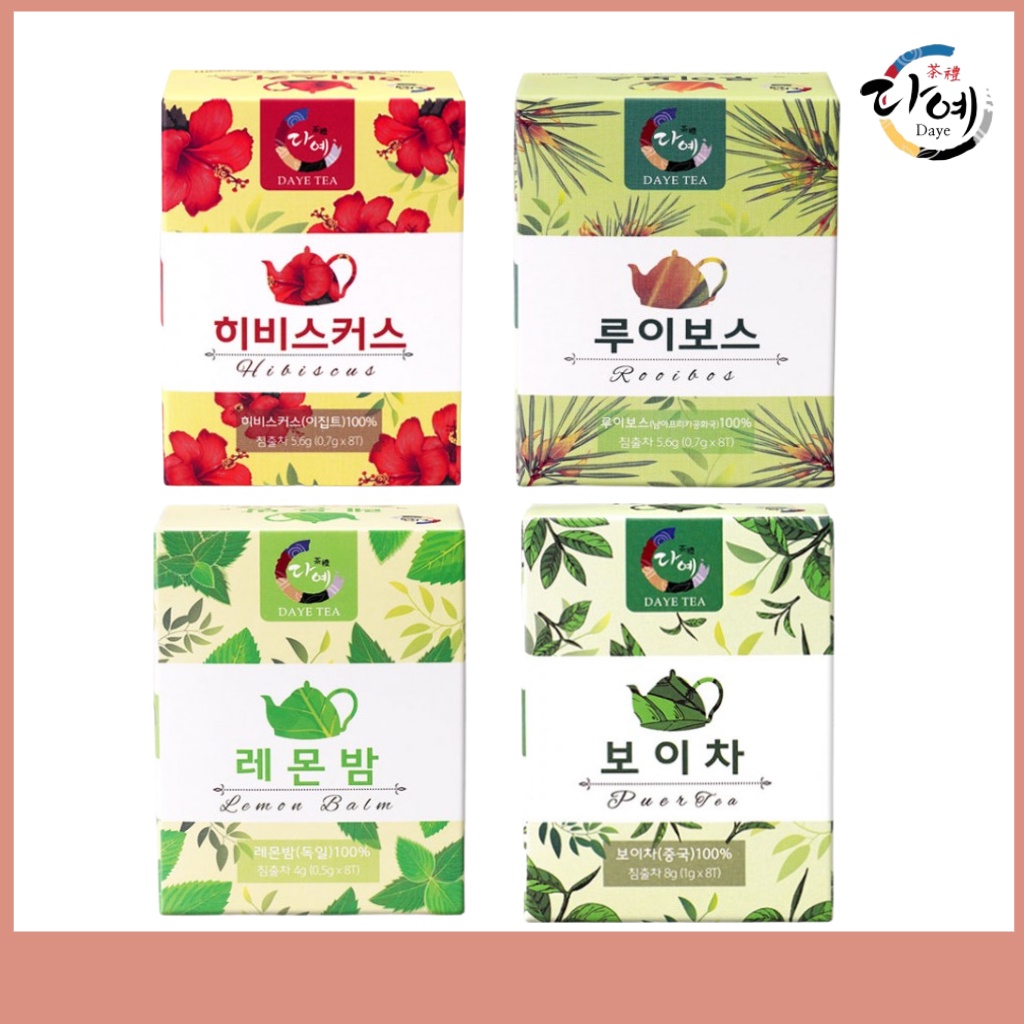 Kem Thảo Dược Hữu Cơ 4Type 8T Trà / Trà Rooibos / Chanh