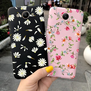 Ốp điện thoại mềm họa tiết hoa cúc cho Huawei Y5 Y6 2017 Mya-l22 Mya-u29 Y3 2017 2018 CRO-L02