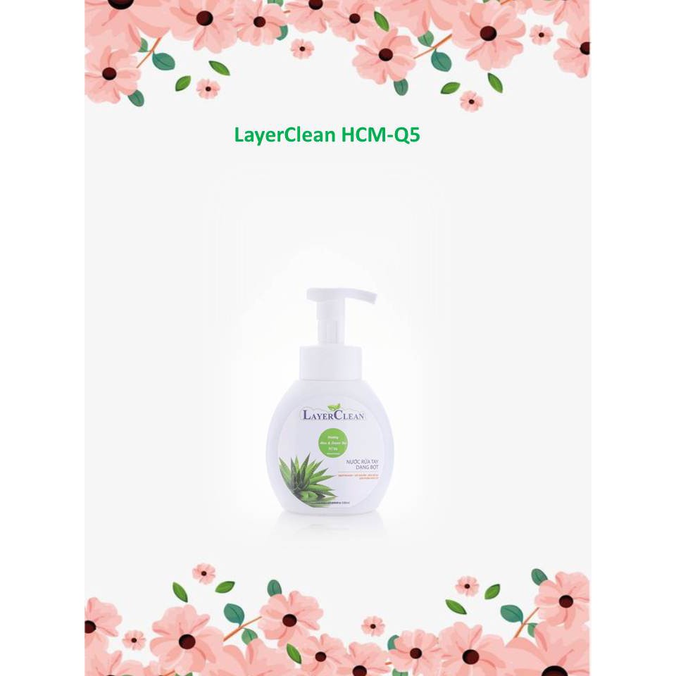 Nước rửa tay hữu cơ Layer Clean