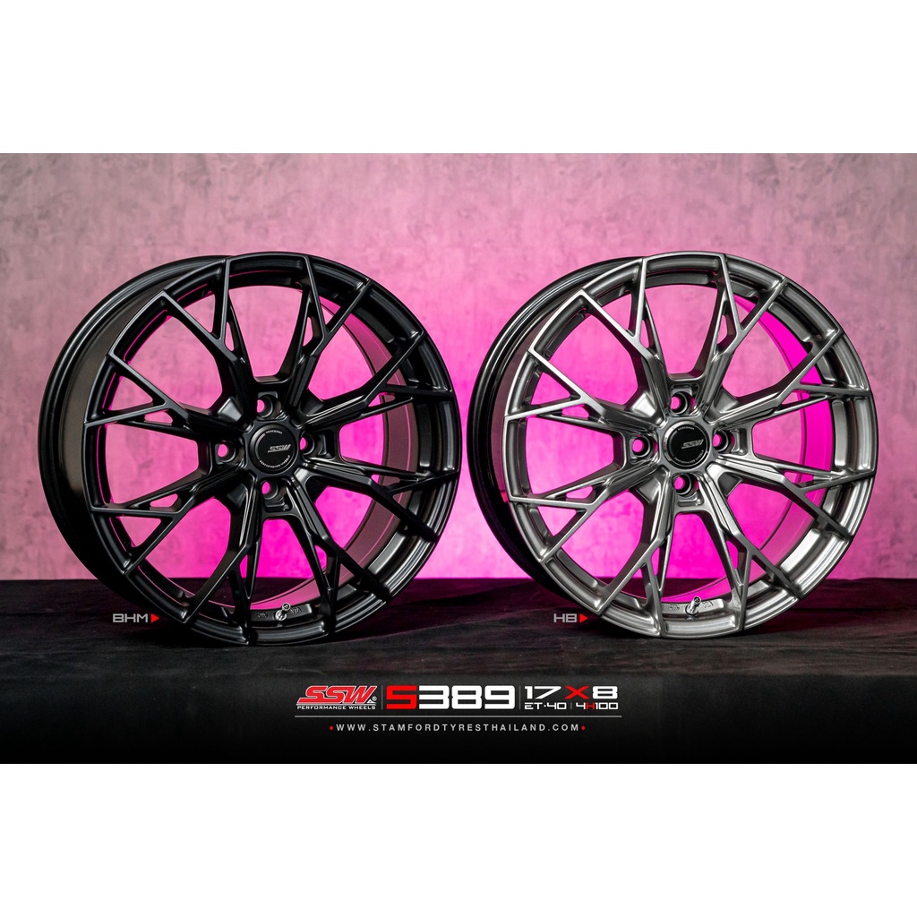 MÂM SSW S389 R17 5X114,3 THÁI LAN DÀNH CHO KIA K3, CERATO, CAMRY, CIVIC