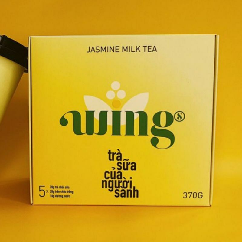 trà sữa wings của người sành - hương vị nhài