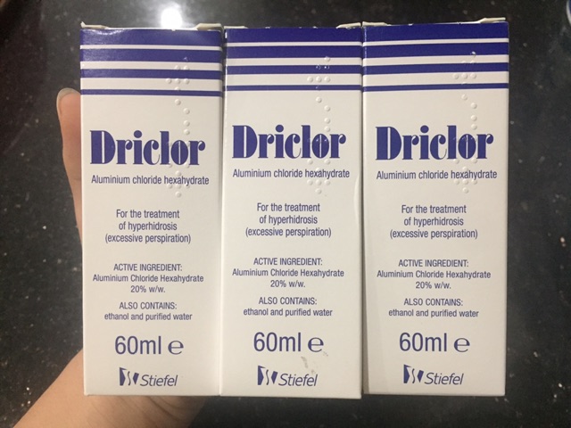 Driclor 60ml - ngăn mồ hôi, mùi hôi vùng nách và tay chân | BigBuy360 - bigbuy360.vn