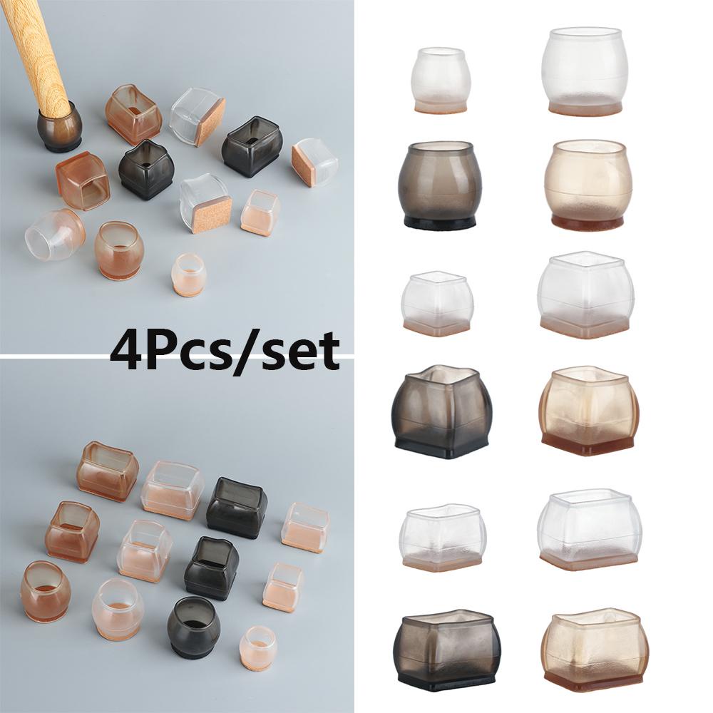 Set 4 Tấm Lót Sàn Dày Dặn Chống Trượt Không Gây Tiếng Ồn Tiện Dụng