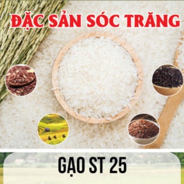 Gạo ST25 Bao 5 ký Gạo Thơm Cao Cấp