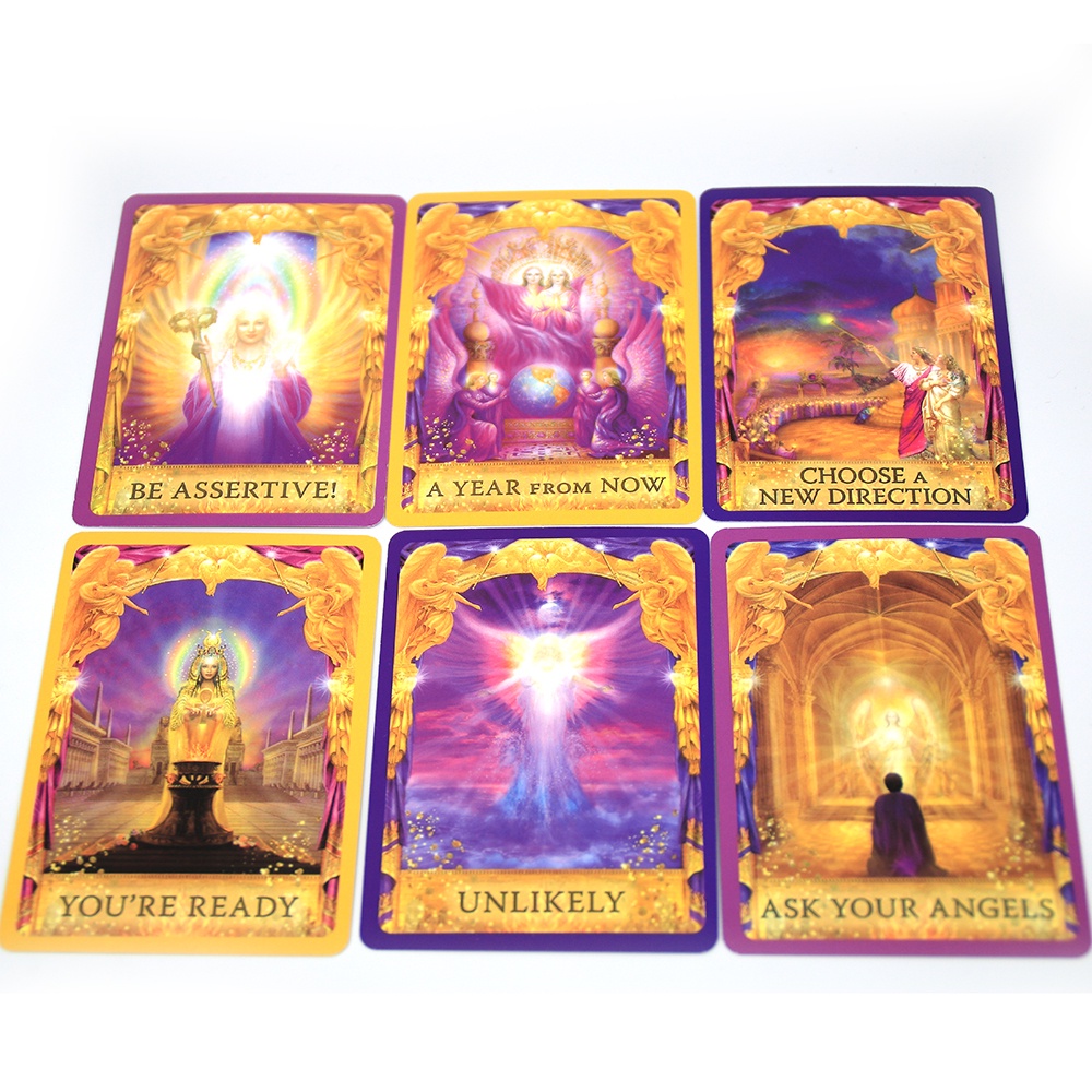 Angel Answers Oracle Cards: A 44-Card Deck Tarot Game