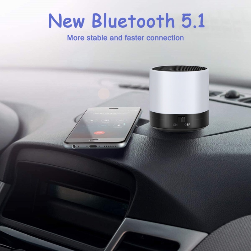 Loa Siêu Trầm Không Dây WU BT5 1 Có Giác Hút Chống Ồn Cho Điện Thoại / Laptop / Máy Tính