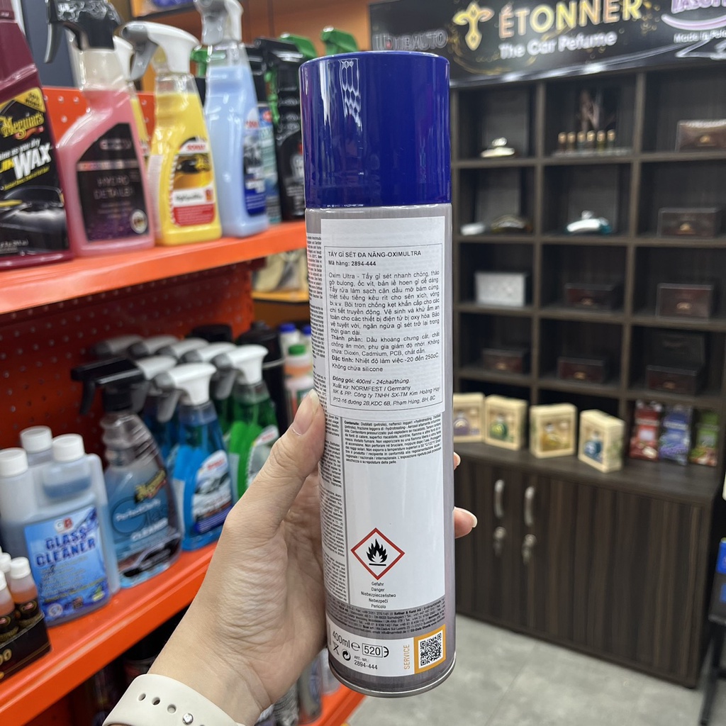 Tẩy Gỉ Sét , Vệ Sinh Sên Đa Năng Normfest Oxim Ultra 400ML 2894444