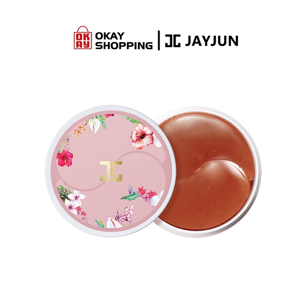 Mặt nạ mắt giảm quầng thâm Jayjun Roselle Tea Eye Gel Patch, hộp 60 miếng