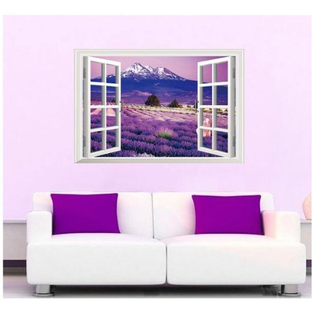 decal dán tường núi phú sỹ khổ to cực đẹp