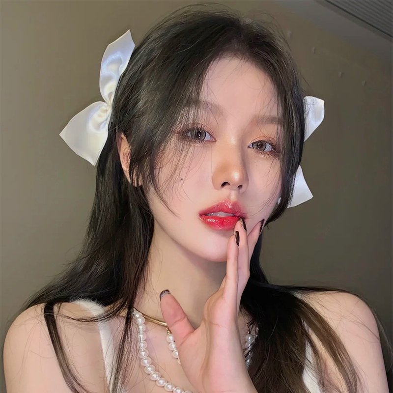 IF ME Kẹp tóc đính nơ phong cách Blackpink thanh lịch