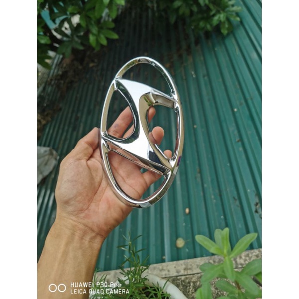 LOGO HUYNDAI hàng xịn MOBIS, biểu tượng gắn đầu xe.