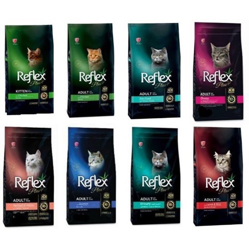 Hạt Cho Mèo REFLEX Túi 1,5kg - Thức Ăn Hạt Cho Mèo Con & Mèo Trưởng Thành
