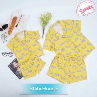 BỘ PYJAMA CẶP MẸ VÀ BÉ