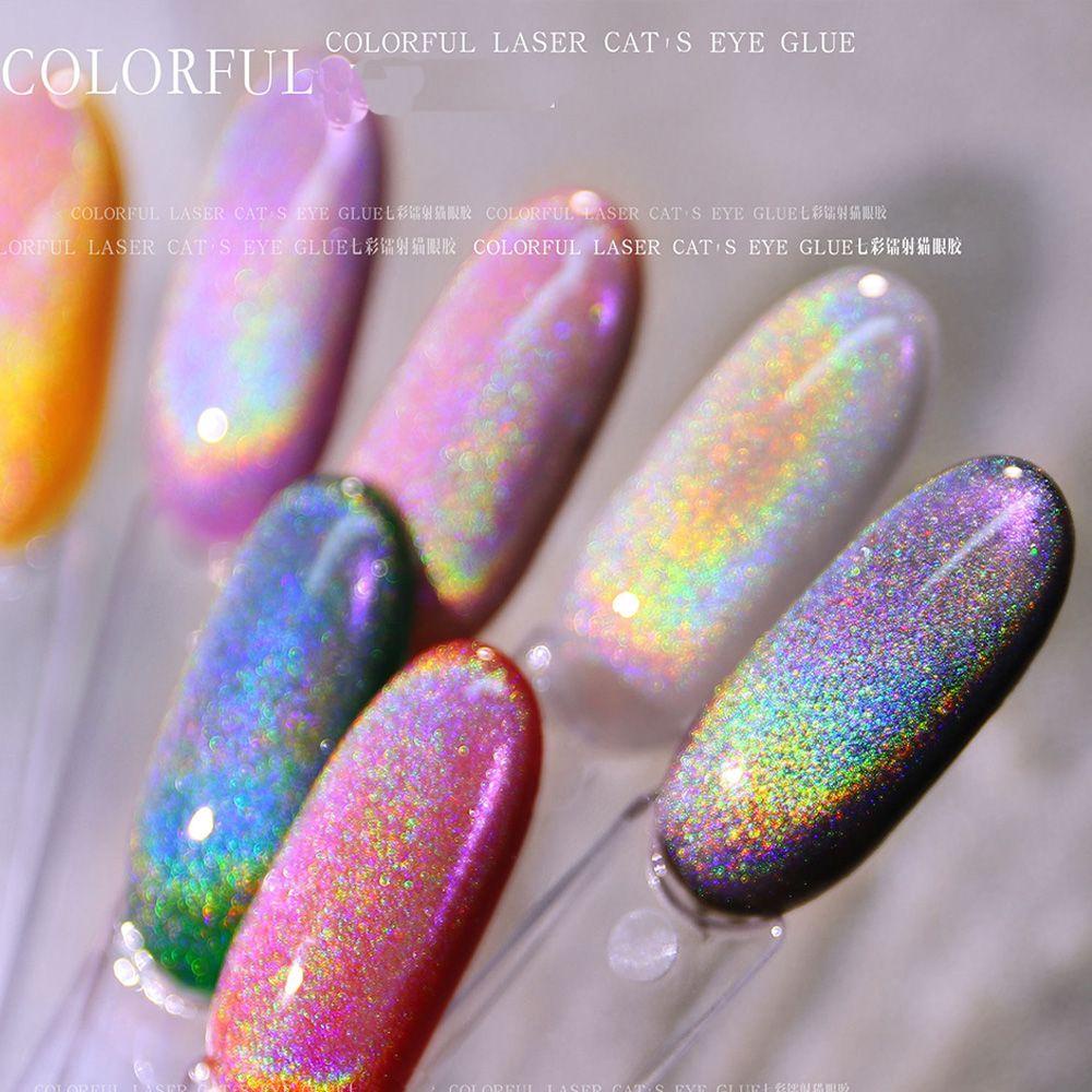 OCEANMAP Sơn Móng Tay Màu Mắt Mèo Bán Vĩnh Viễn Lấp Lánh Phổ Biến