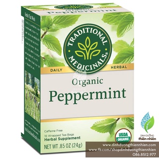Trà Bạc Hà Hữu Cơ Traditional Medicinals Organic Peppermint