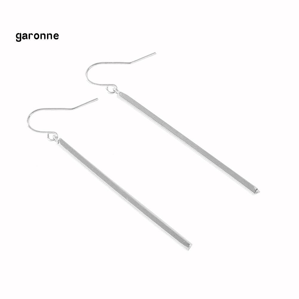 GA_1 Pair Fashion Women Long Pendant Drop Dangle Hook Earrings Party Jewelry Gift