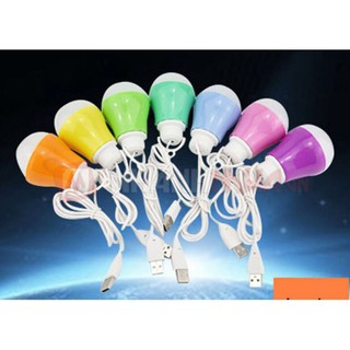 Bộ Bóng Đèn Led Bulb USB siêu sáng 5W ( Ánh sáng Trắng )