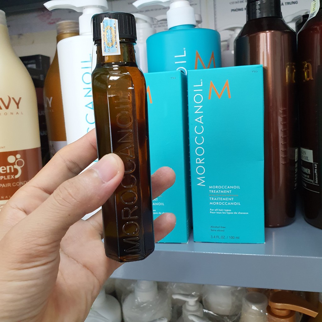 Dầu dưỡng tóc Moroccanoil Tinh dầu dưỡng phục hồi tóc hư tổn khô xơ Moroccanoil Treatment Oil  25ml - 200ml chính hãng