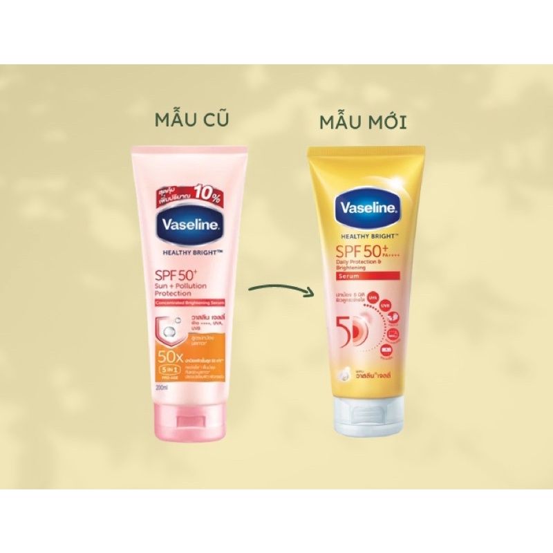 [ JUNHEE_ AUTH ] Kem dưỡng thể Vaseline 50x 300ml chính hãng